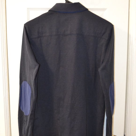 Hugo Boss Long Sleeve Elbow Patch Men's Shirt - Picture 4 of 6